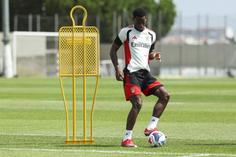 Jhon Durán, ponta de lança do Benfica (foto SL Benfica)