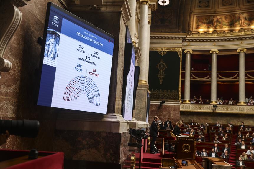 O parlamento francês