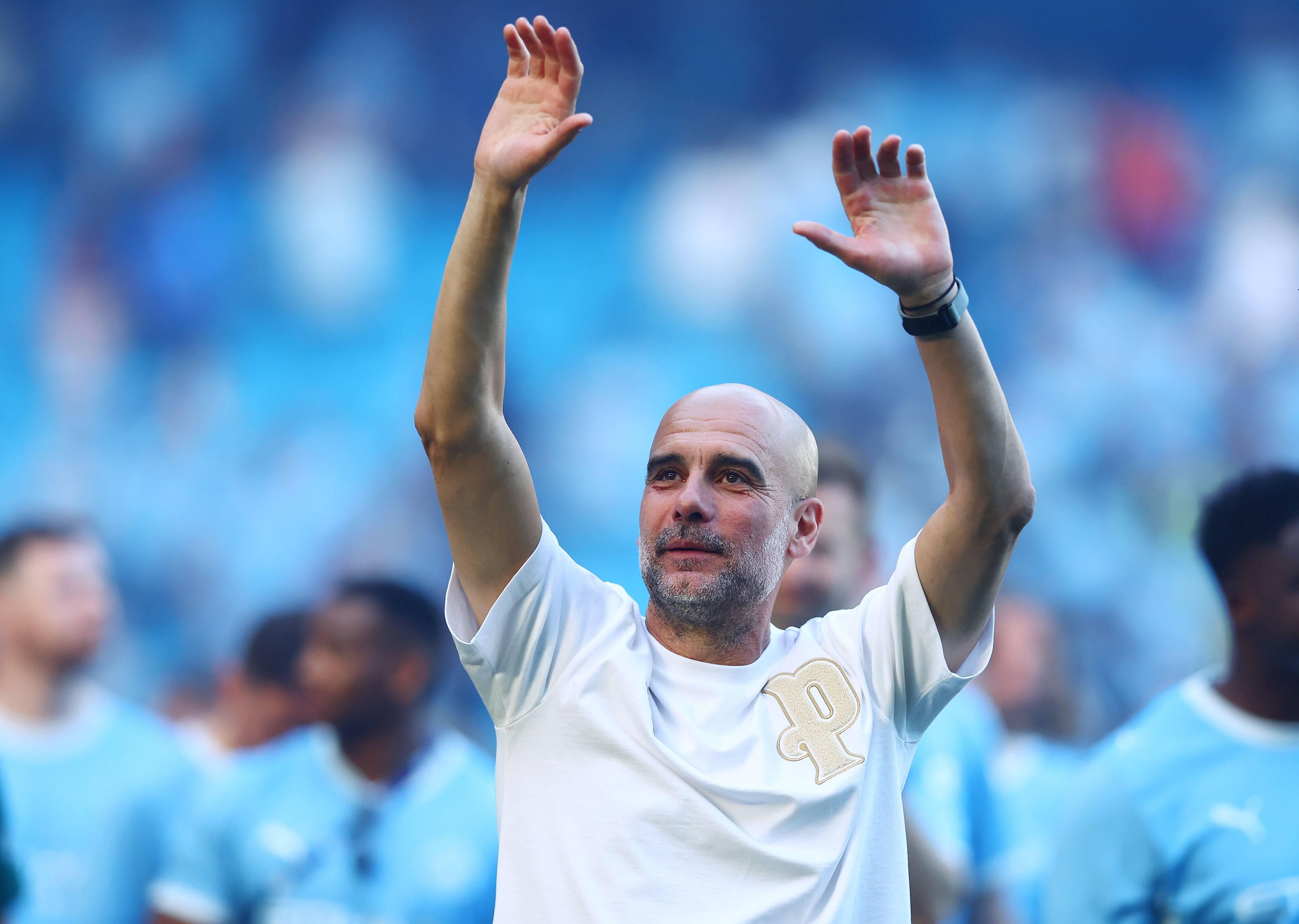 Pep Guardiola deixou o Manchester City ao fim de dez temporadas