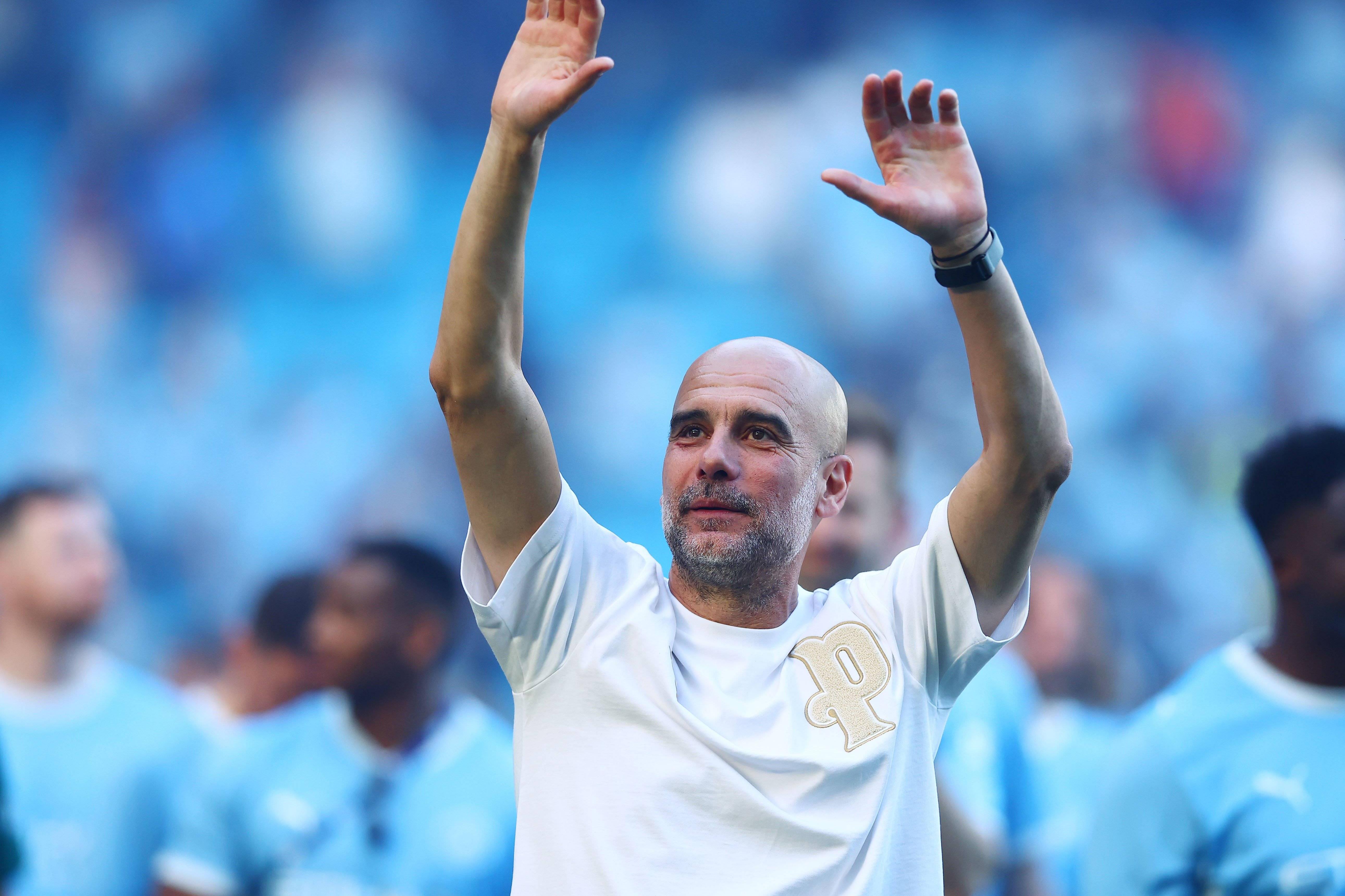 Pep Guardiola deixou o Manchester City ao fim de dez temporadas