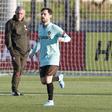 Fernando Santos e Bernardo Silva na Seleção - Foto: Rui Raimundo