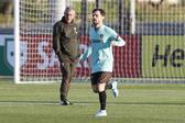 Fernando Santos e Bernardo Silva na Seleção - Foto: Rui Raimundo