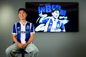 Inbeom Hwang feliz no Dragão - Foto: FC Porto