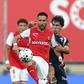João Moutinho dá o mote para que o SC Braga possa entrar da melhor forma na nova época — Foto: Hugo Delgado/LUSA