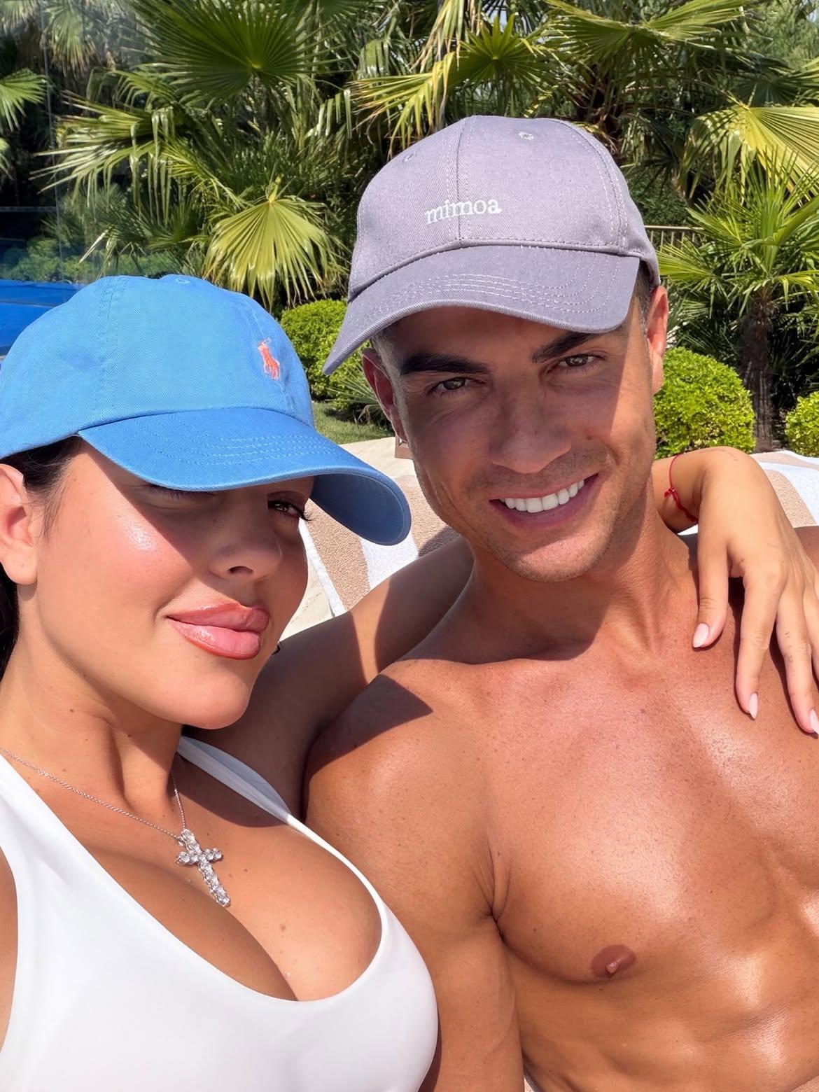 Georgina Rodríguez e Cristiano Ronaldo (Foto: Ronaldo/Instagram)