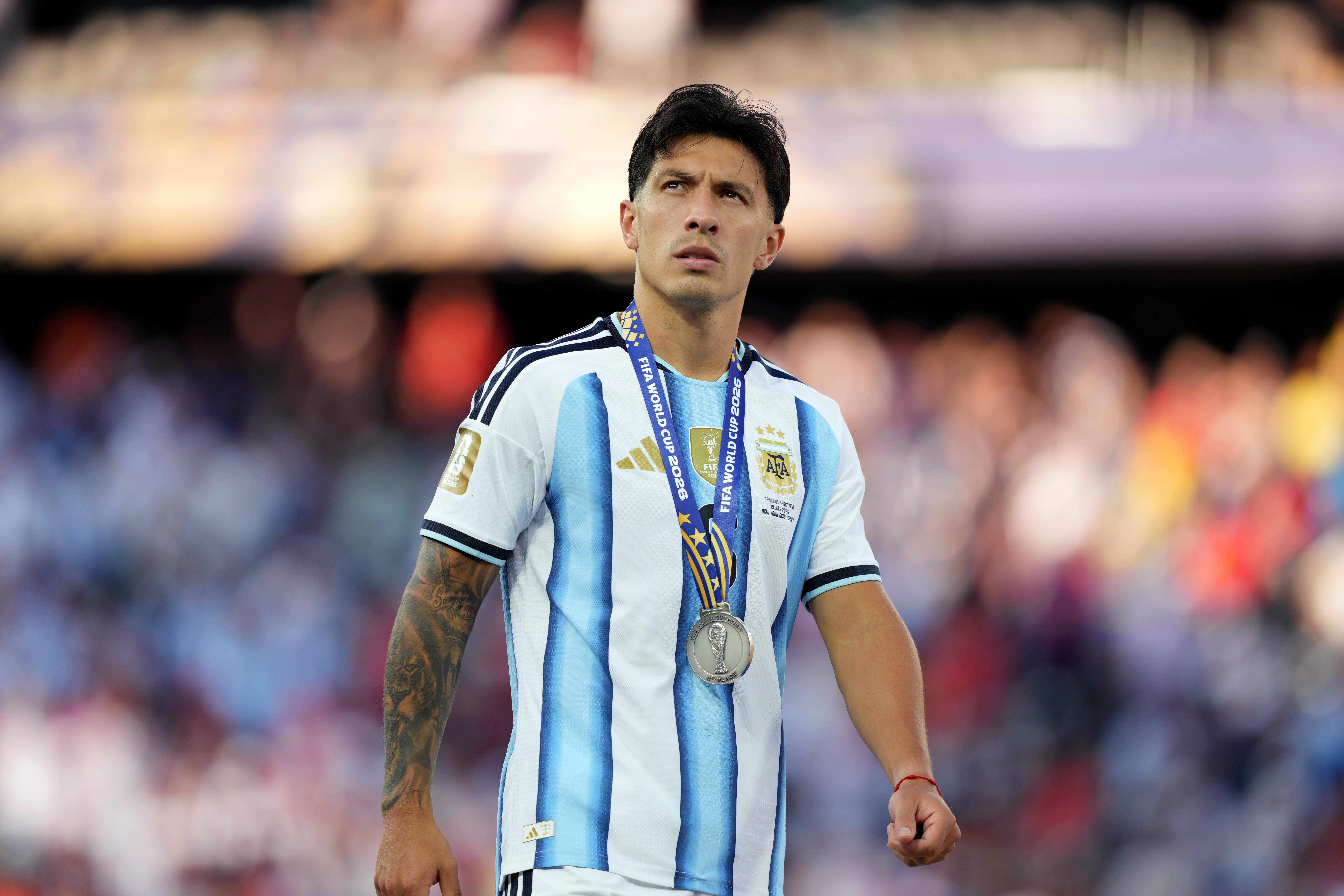 Lisandro Martínez foi campeão do mundo pela Argentina em 2022