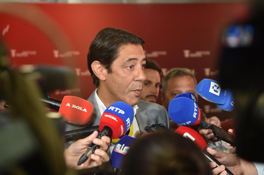 Rui Costa, presidente do Benfica - Foto: Miguel Nunes