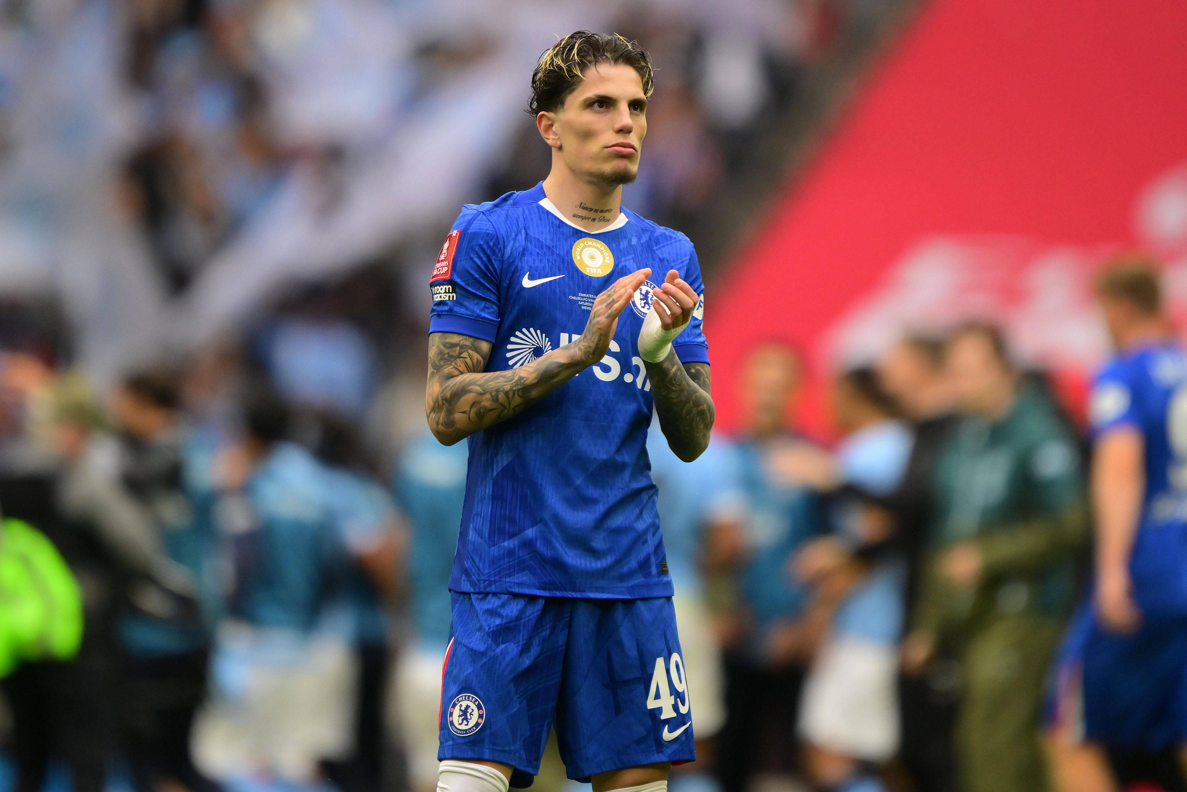 Alejandro Garnacho chegou ao Chelsea no verão passado