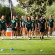 Treino da equipa feminina do Sporting no Algarve (Foto: Sporting)