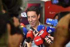 Rui Costa, presidente do Benfica — Foto: Miguel Nunes