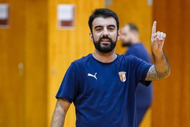 Pedro Pedroso, treinador da equipa feminina de futsal dos bracarenses (Foto: SC Braga)
