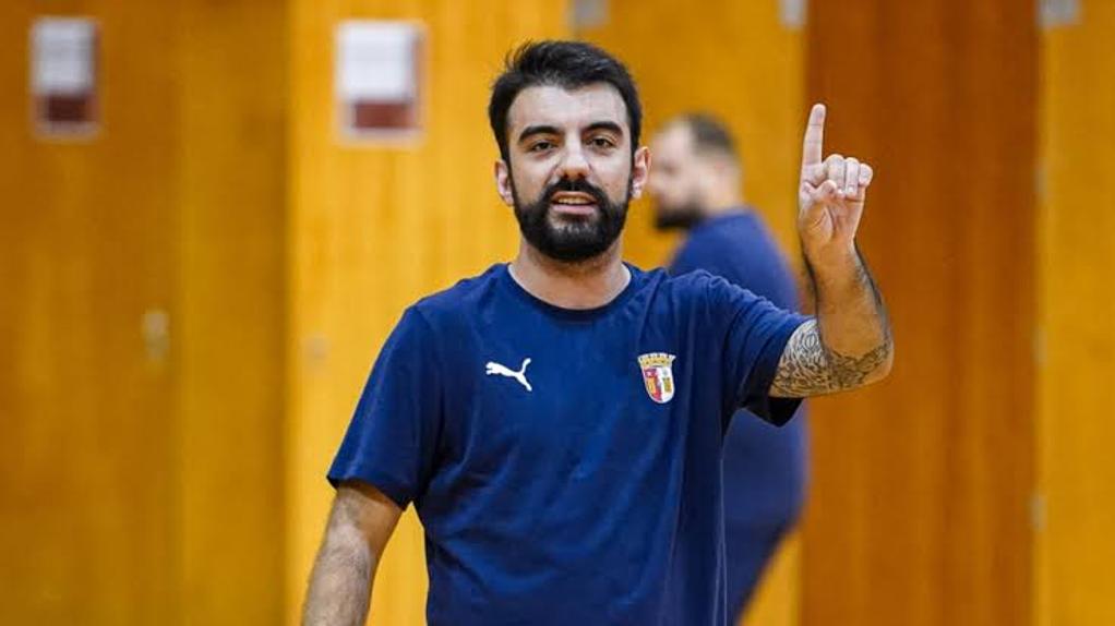 Pedro Pedroso, treinador da equipa feminina de futsal dos bracarenses (Foto: SC Braga)