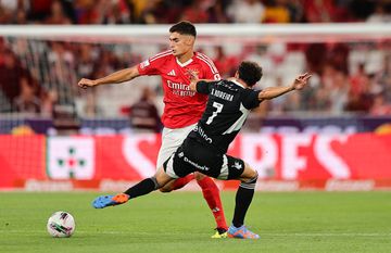 Benfica: António Silva e Tomás Araújo já olham para o Estrela