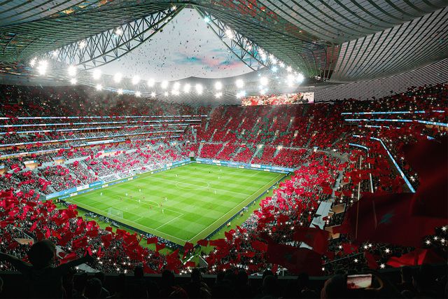 Novas imagens do estádio que ameaça 'roubar' final do Mundial 2030 a Espanha