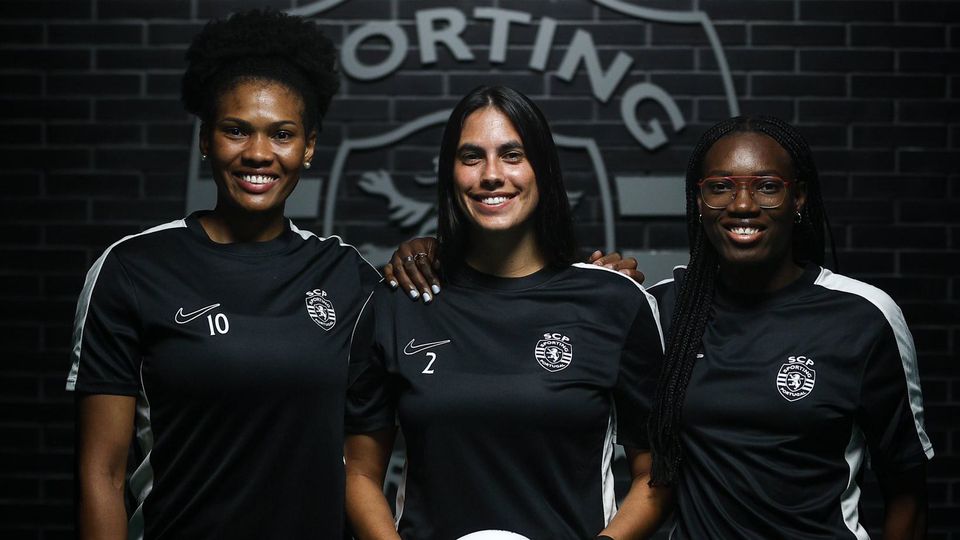 Oficial: Sporting anuncia três reforços para a equipa feminina