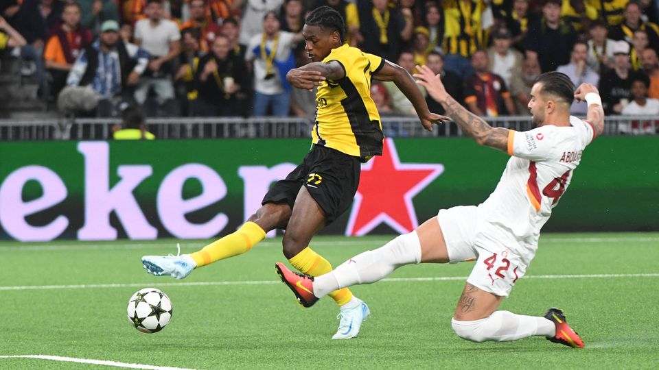 Liga dos Campeões: jogo de loucos em Berna entre Young Boys e Galatasaray