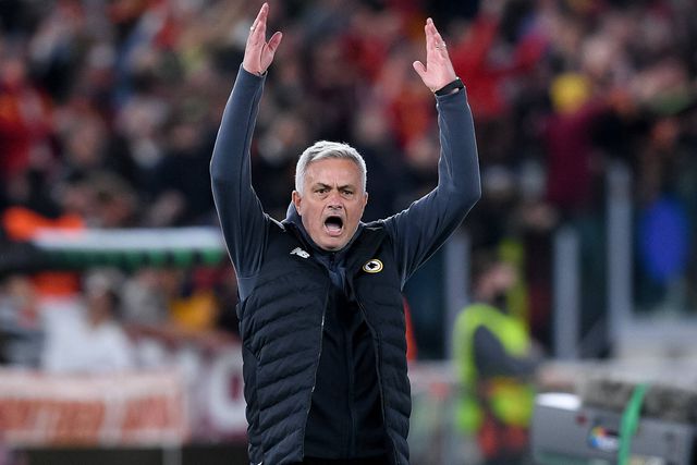 José Mourinho quando era treinador da Roma