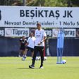 Bruno Lage orientou sessão de trabalho na Turquia. Foto Benfica