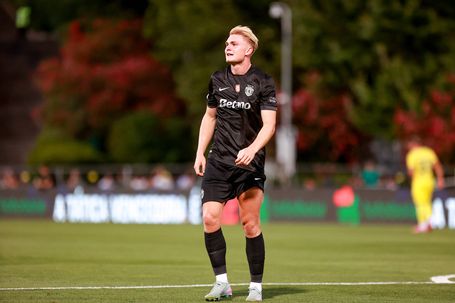 Sporting: Conrad Harder a caminho do Rennes