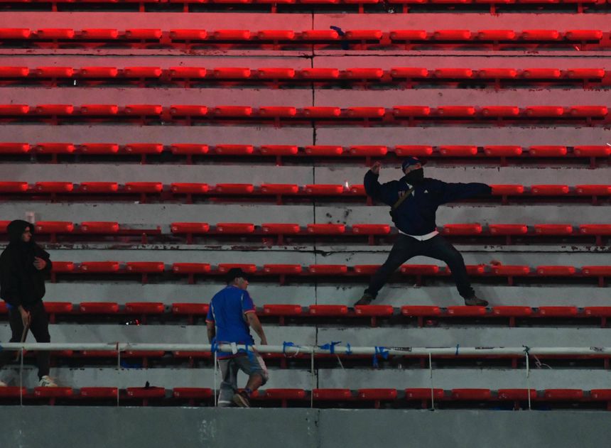 Distúrbios no Independiente-Universidad de Chile