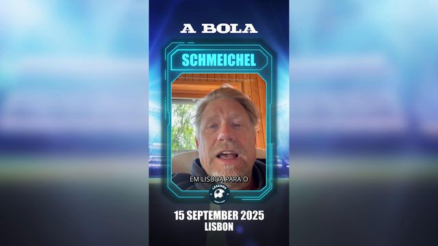 Schmeichel ansioso por voltar a Lisboa para o Legends Charity Game