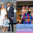 Bernardo Silva e João Cancelo nas apresentações oficiais com a sua família - Fotos: Inês Degener Tomaz e Daniela Machado