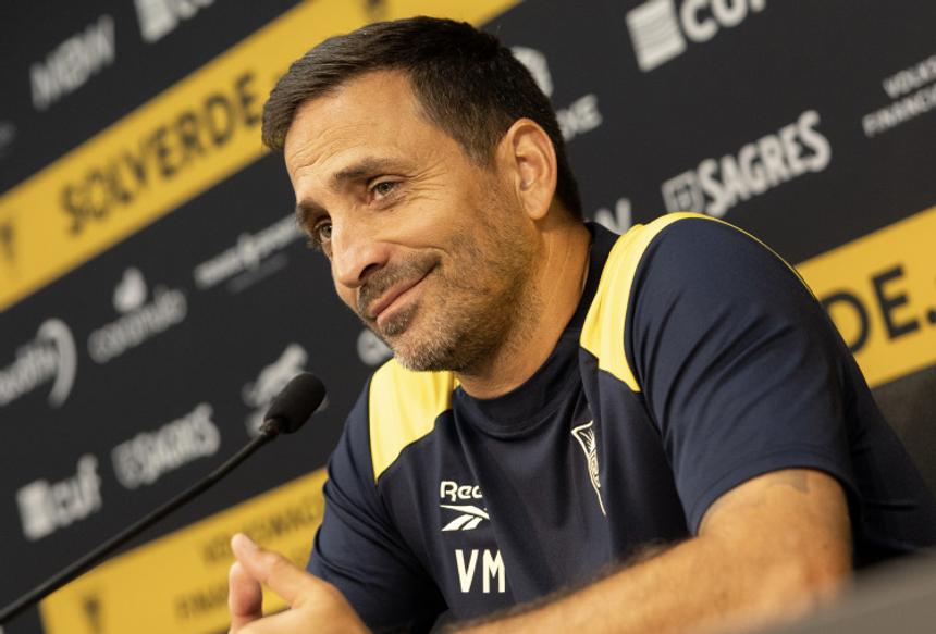 Vasco Matos acredita no crescimento da equipa  (Foto Estoril Praia SAD)