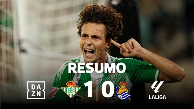 Betis encontra a felicidade com belo remate de primeira (resumo)