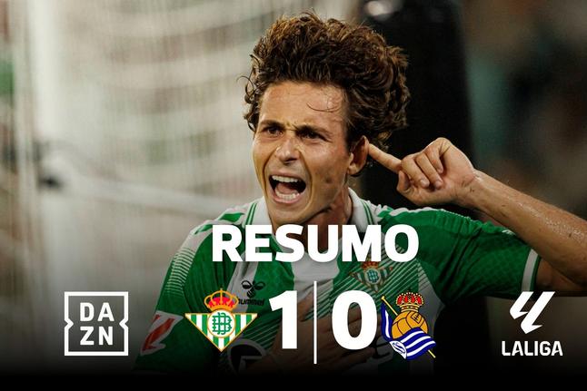 Betis encontra a felicidade com belo remate de primeira (resumo)