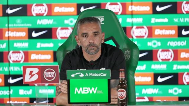 Rui Borges fala de Luis Suárez e foge a Palhinha: «Feliz com Altimira»