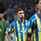 Ángel Di María frustrado com a eliminação do Rosario Central da Libertadores