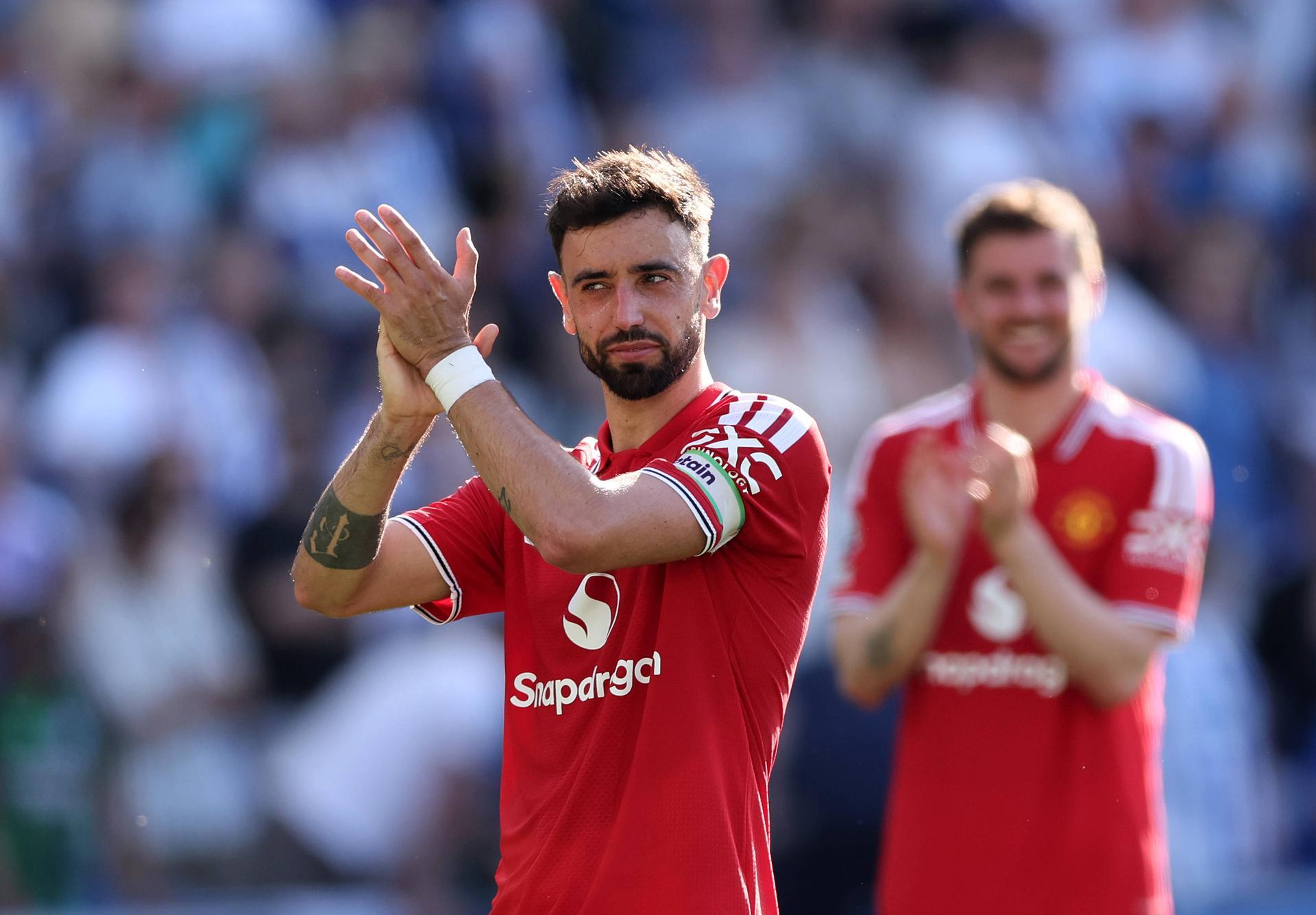 3 - Bruno Fernandes, médio do Manchester United e Portugal (89) - Foto: Imago