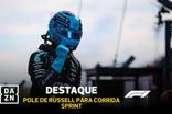 Russell resiste a todos os ataques e garante 'pole' para a corrida sprint