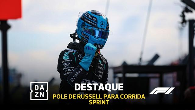 Russell resiste a todos os ataques e garante 'pole' para a corrida sprint