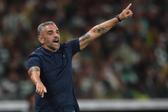 Rui Borges pediu uma melhoria à equipa no jogo frente ao Alverca (Foto Miguel Nunes)