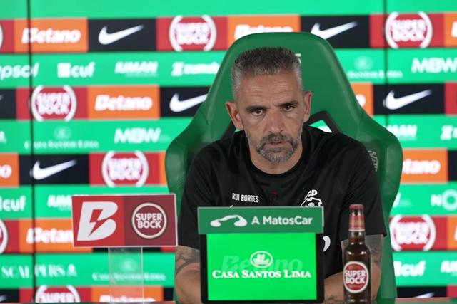 Rui Borges avisa jogadores do Sporting: «Alverca é uma equipa competitiva»