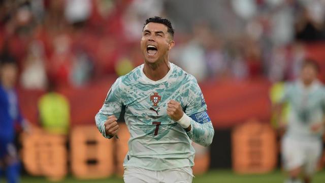 Cristiano Ronaldo marcou dois ao Uzbequistão e um de penálti à Croácia - Foto: Imago
