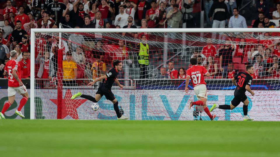 Salzburgo venceu Benfica com o 11 mais jovem da história da Liga dos Campeões