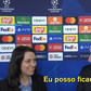 Vídeo: Ancelotti feliz e aliviado até brinca na 'flash'