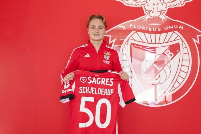 Andreas Schjelderup - Foto SL Benfica