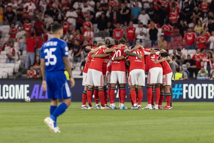 Benfica perdeu na Luz com o Qarabag