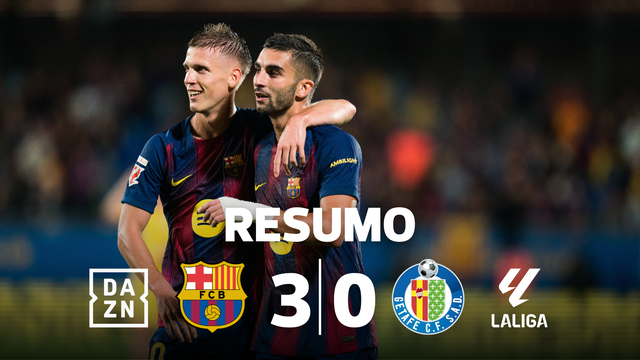 Barcelona domina, bate Getafe e 'morde os calcanhares' ao Real Madrid (resumo)