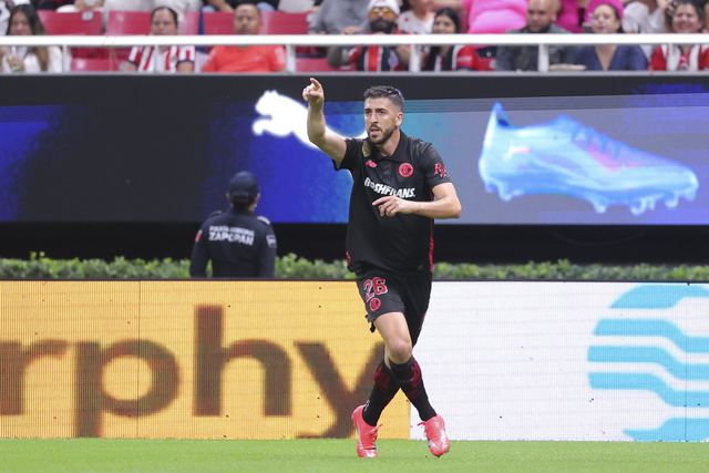 Paulinho marcou no regresso à equipa após lesão - Foto: Toluca
