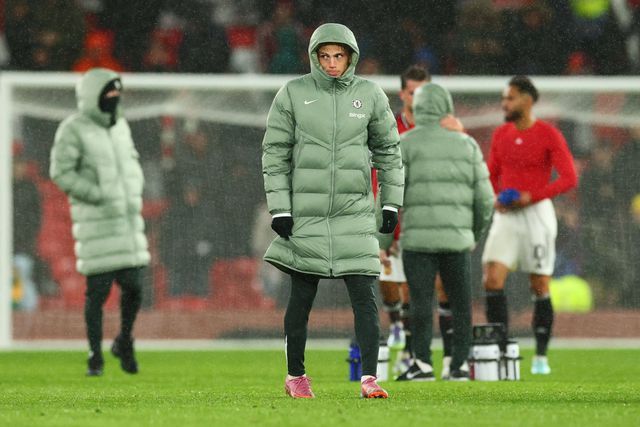 Alejandro Garnacho, do Chelsea, não foi utilizado frente ao United