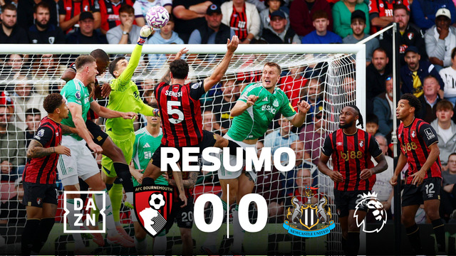 Bournemouth e Newcastle não desataram o nulo (resumo)