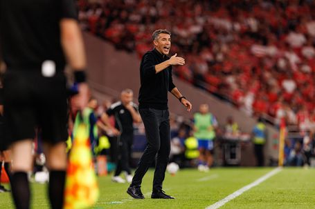 A (muito curta) mensagem de despedida de Bruno Lage do Benfica