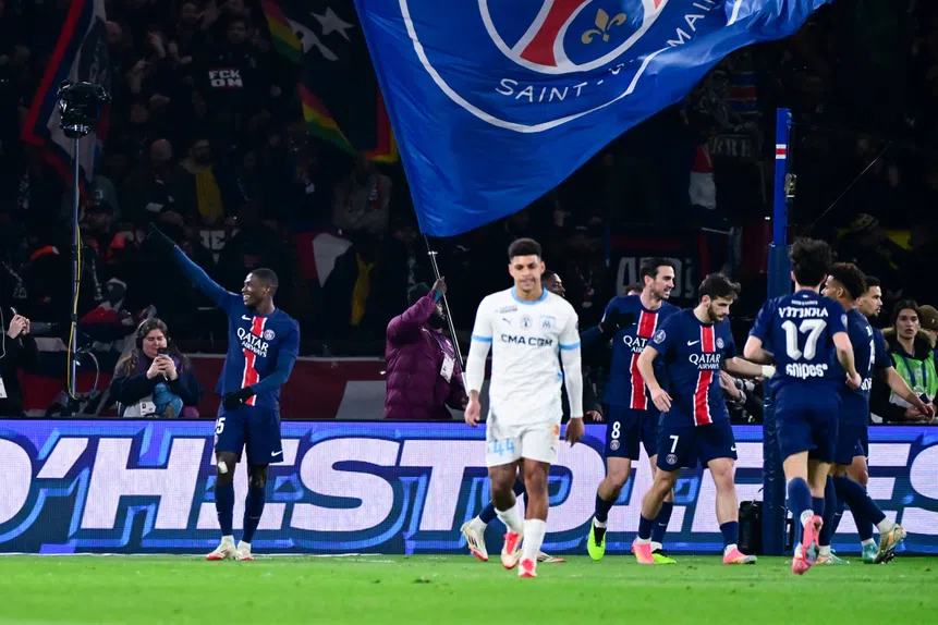 Marselha-PSG afogado! Clássico cede à tempestade