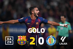 Ferrán Torres ainda ficou a ver se estava em jogo, mas o golo contou mesmo