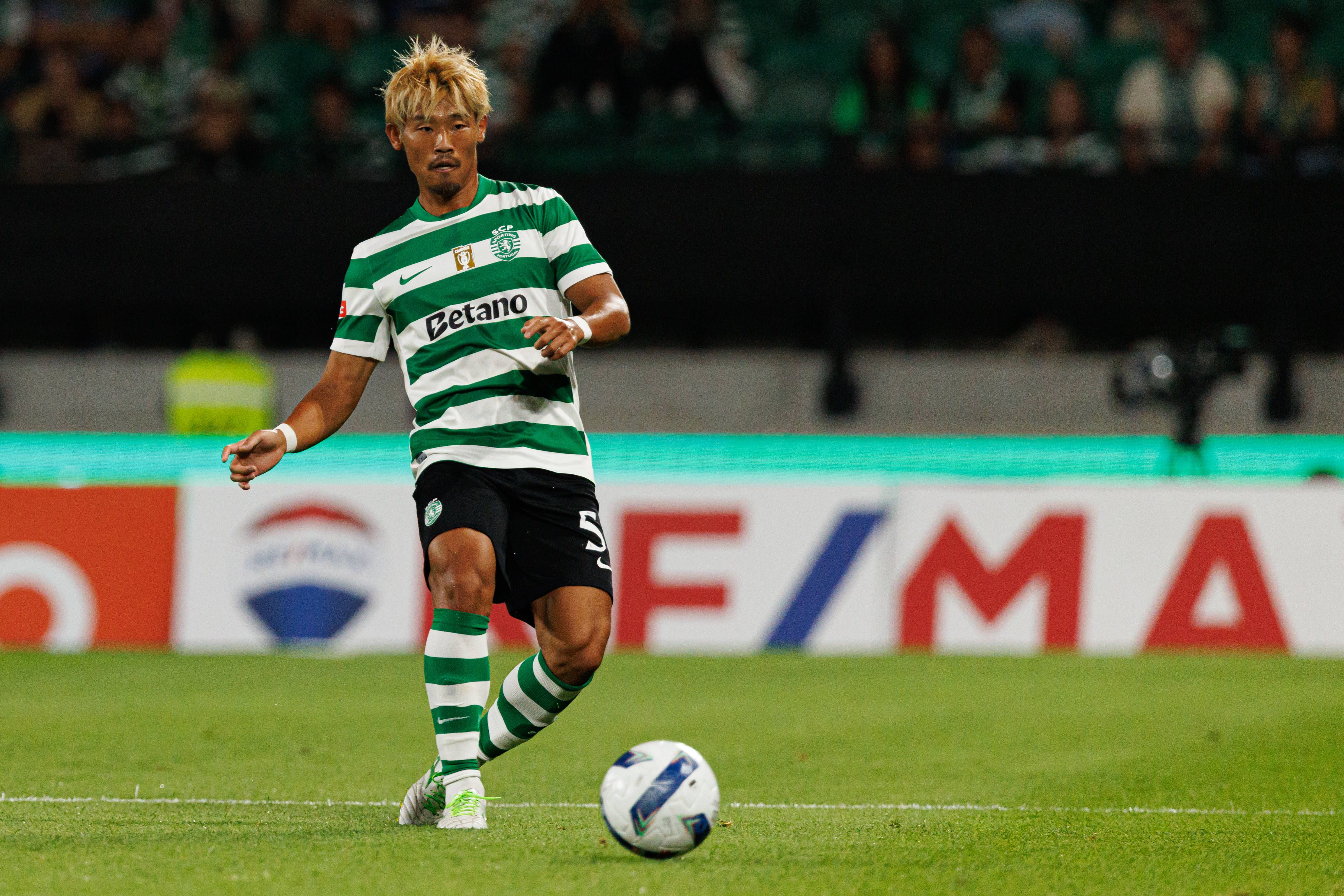 Morita, médio japonês de 30 anos, chegou ao Sporting em 2022 e custou €3,45 milhões - Foto: IMAGO