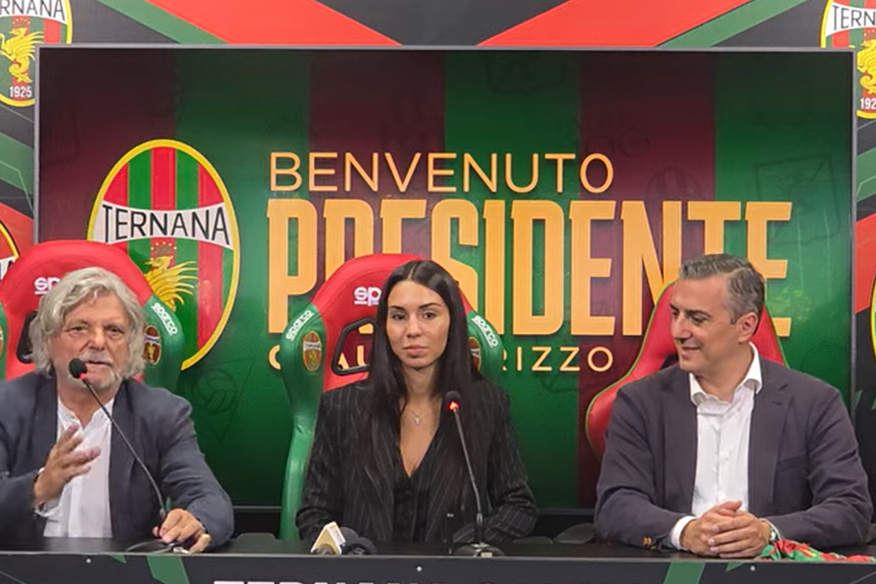 Claudia Rizzo é a presidente do Ternana aos 23 anos